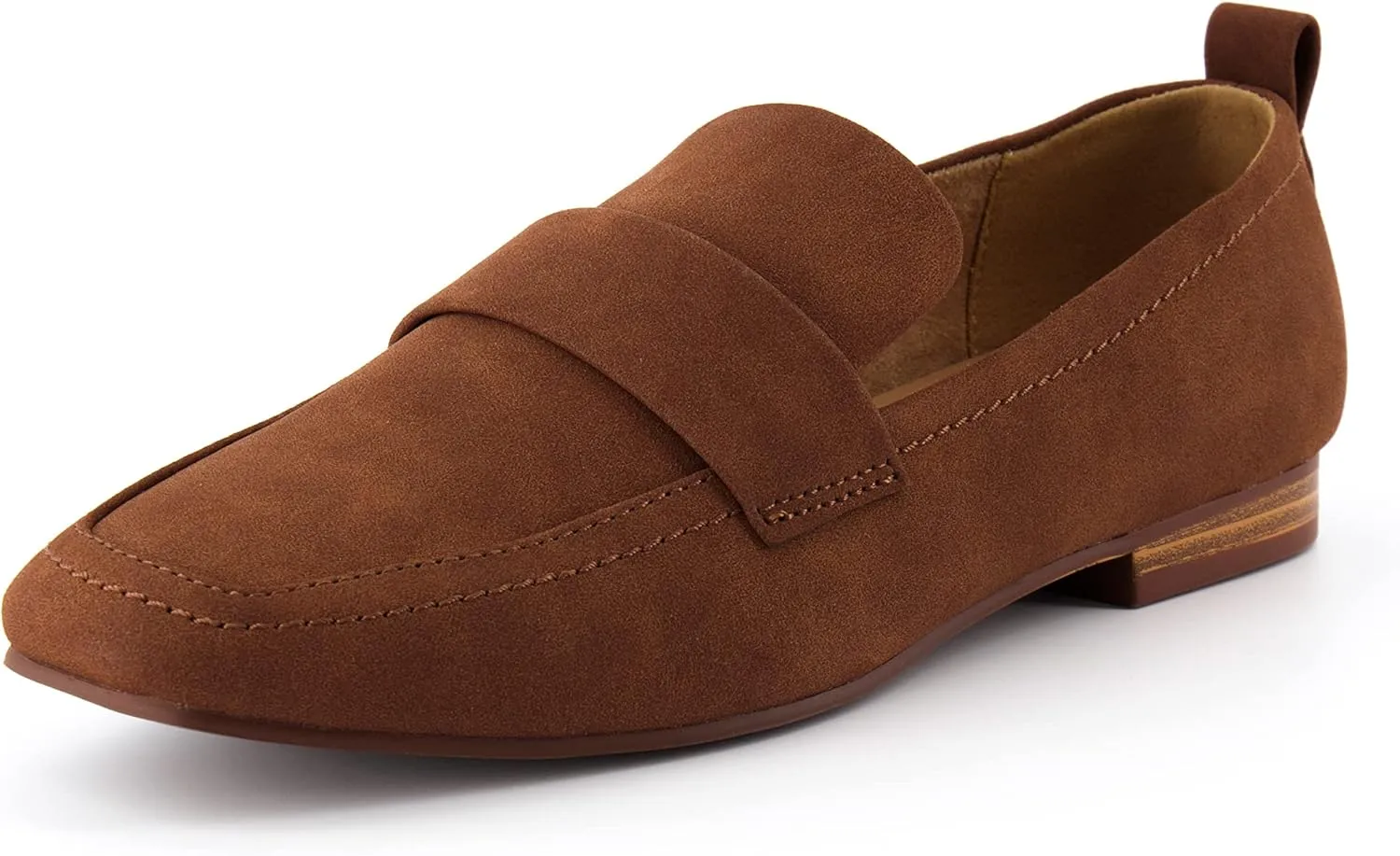 CUSHIONAIRE Women's Gramercy Slip on Loafer  Memory Foam, Wide Widths Available