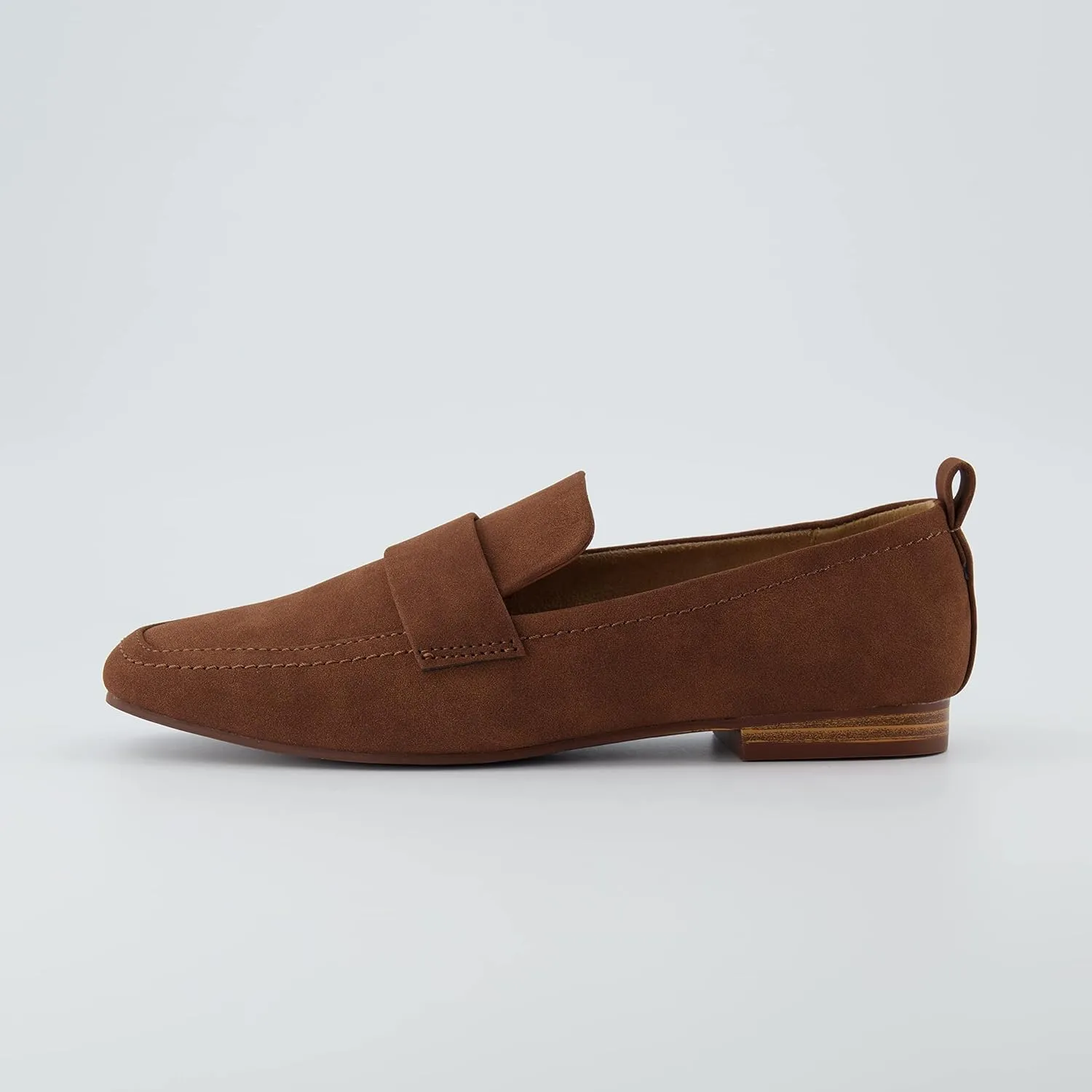 CUSHIONAIRE Women's Gramercy Slip on Loafer  Memory Foam, Wide Widths Available