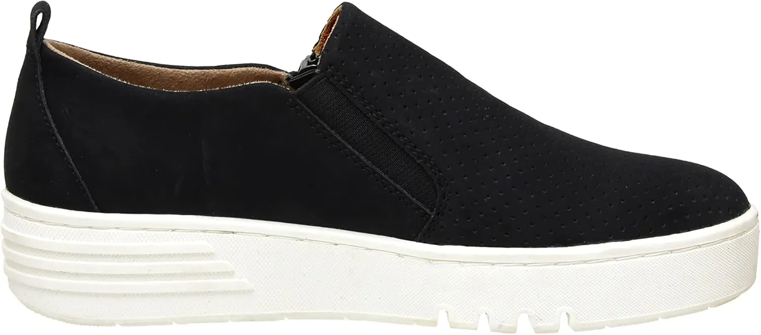 CUSHIONAIRE Women's Nissa Casual Zipper Slip on with  Memory Foam & Wide Widths Available