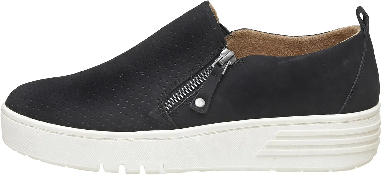 CUSHIONAIRE Women's Nissa Casual Zipper Slip on with  Memory Foam & Wide Widths Available
