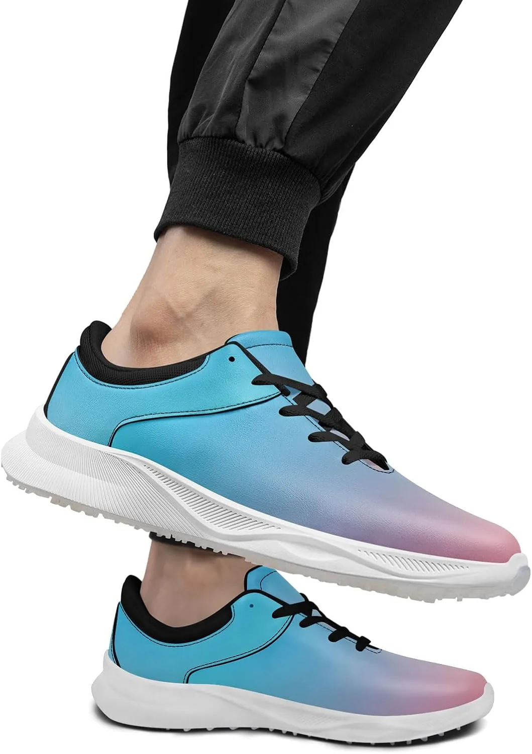 Custom Golf Shoes for Teams Clubs Unisex Personalized Name Words Logo Image Air Cushion Breathable Golf Sneaker for Men Women