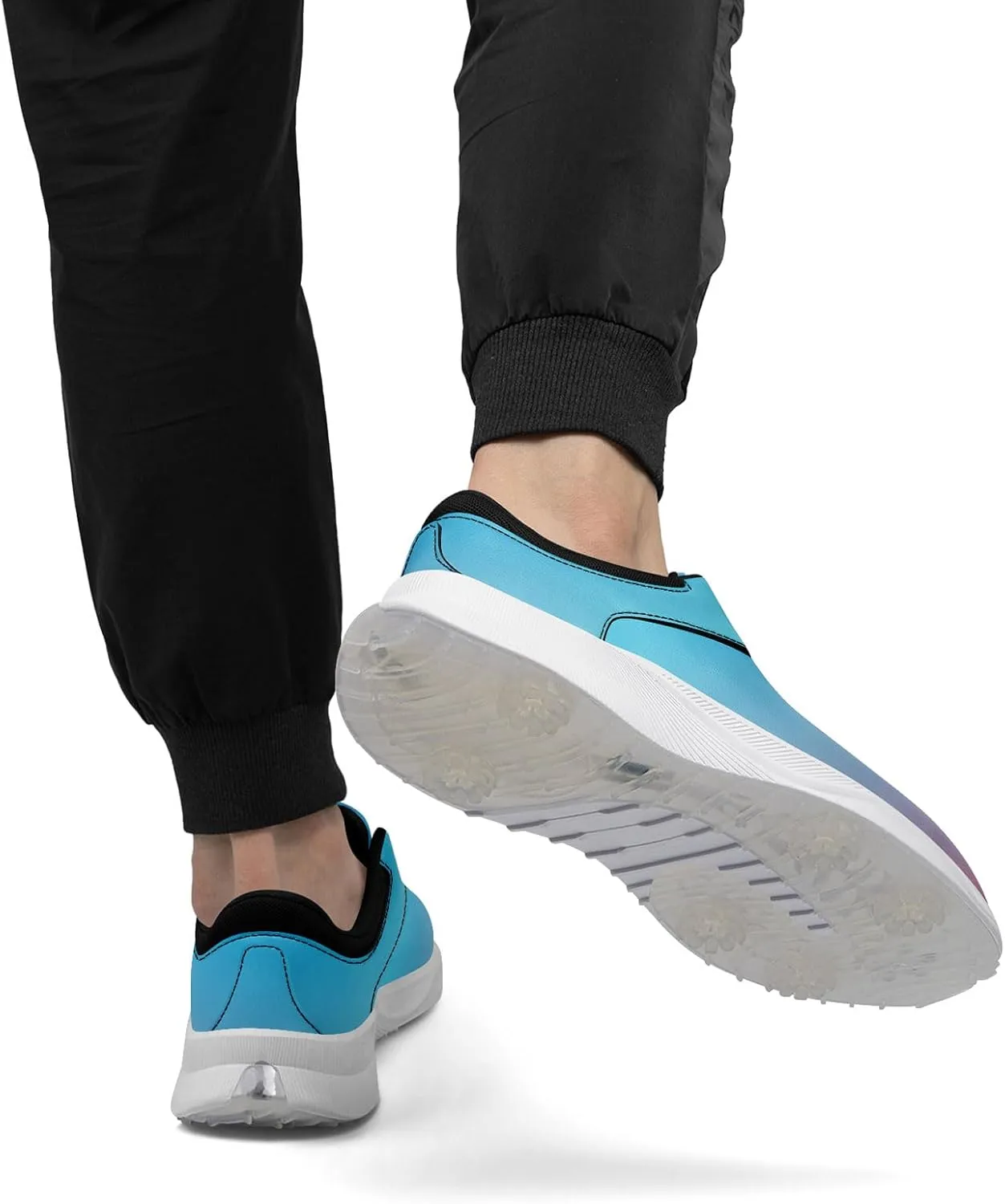 Custom Golf Shoes for Teams Clubs Unisex Personalized Name Words Logo Image Air Cushion Breathable Golf Sneaker for Men Women