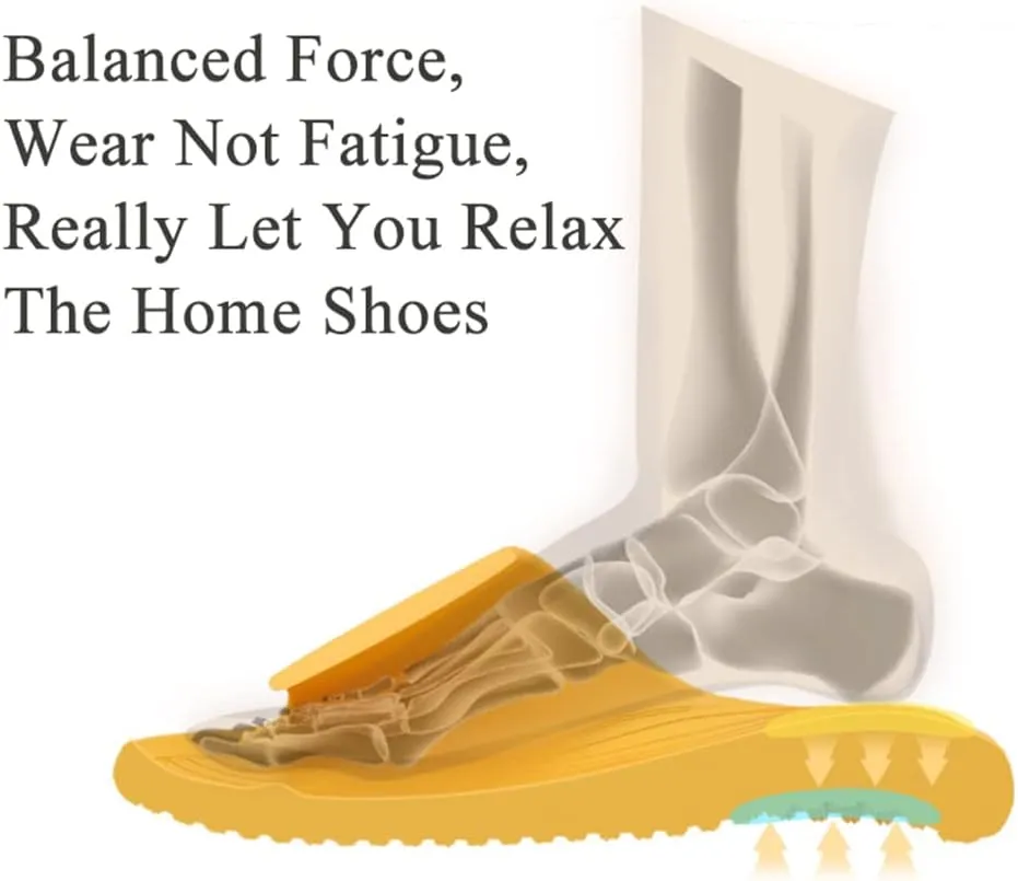 Cydmoty Cloud Slippers for Women and Men, Massage Shower Bathroom Non-Slip Quick Drying Open Toe Super Soft Comfy Thick Sole