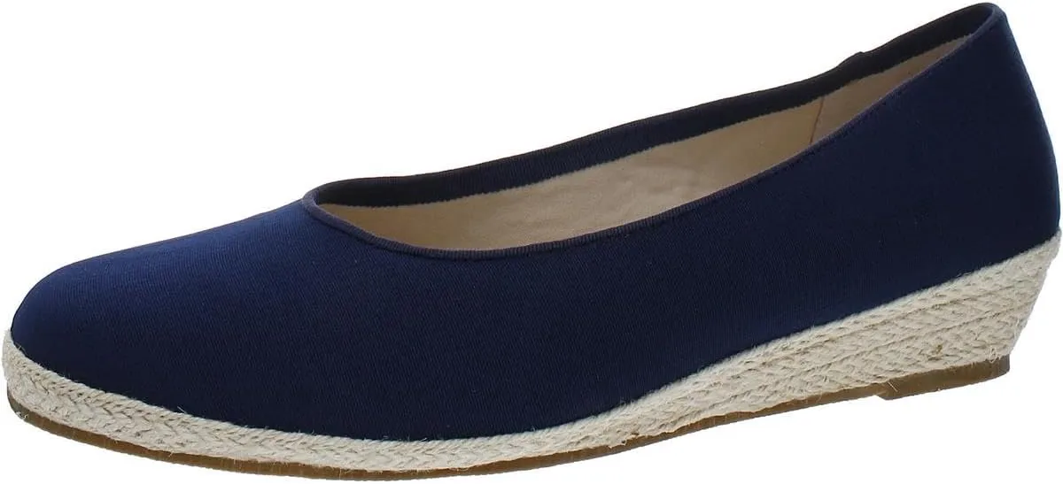 David Tate Womens Sunset Canvas Wedge Espadrilles