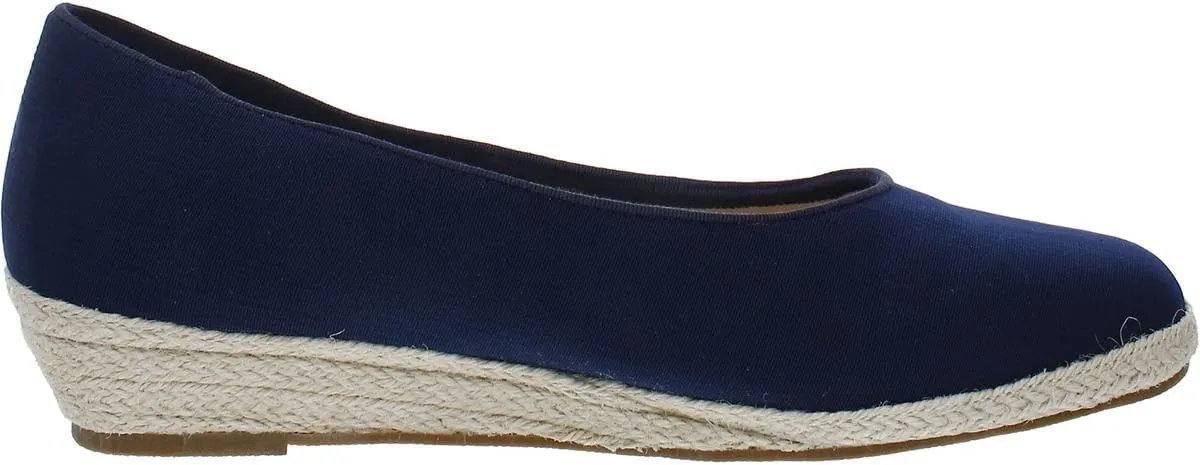 David Tate Womens Sunset Canvas Wedge Espadrilles