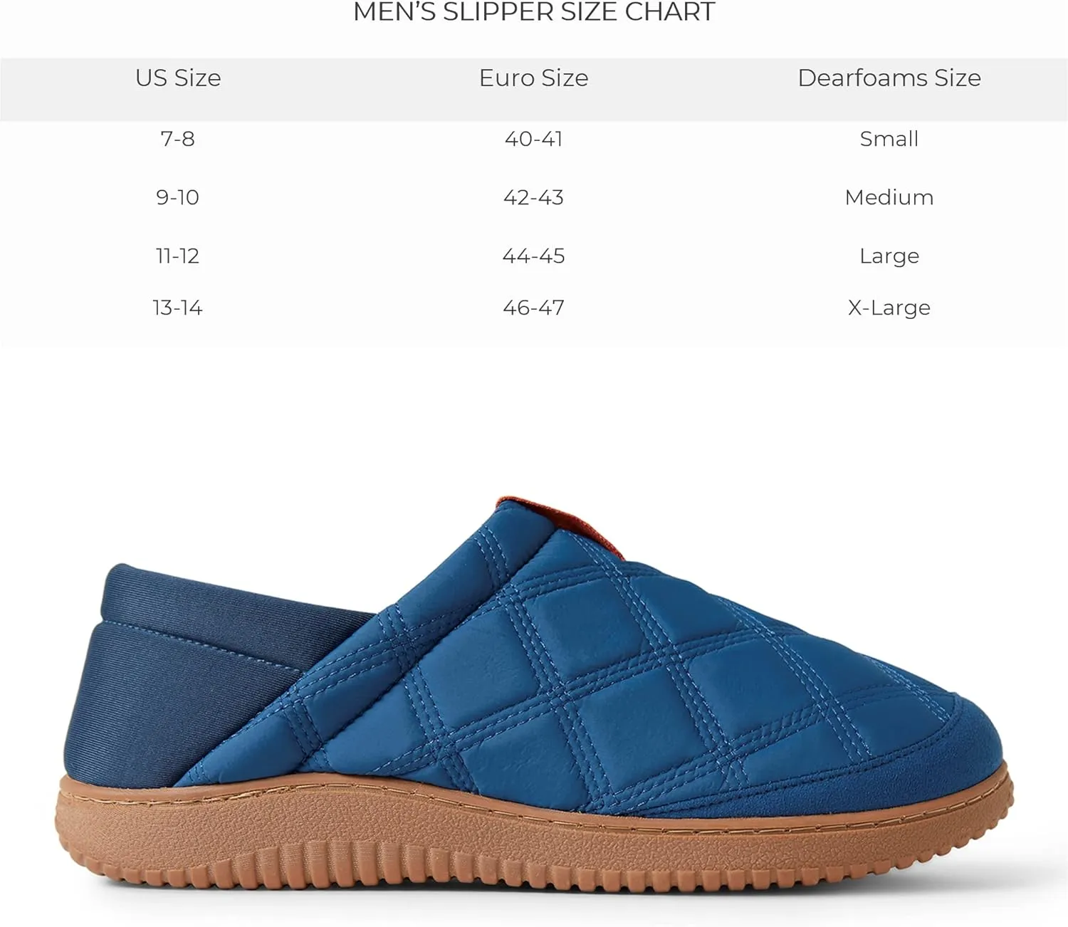 Dearfoams Men's River Nylon Closed Back Indoor/Outdoor Memory Foam Energy Return Slipper
