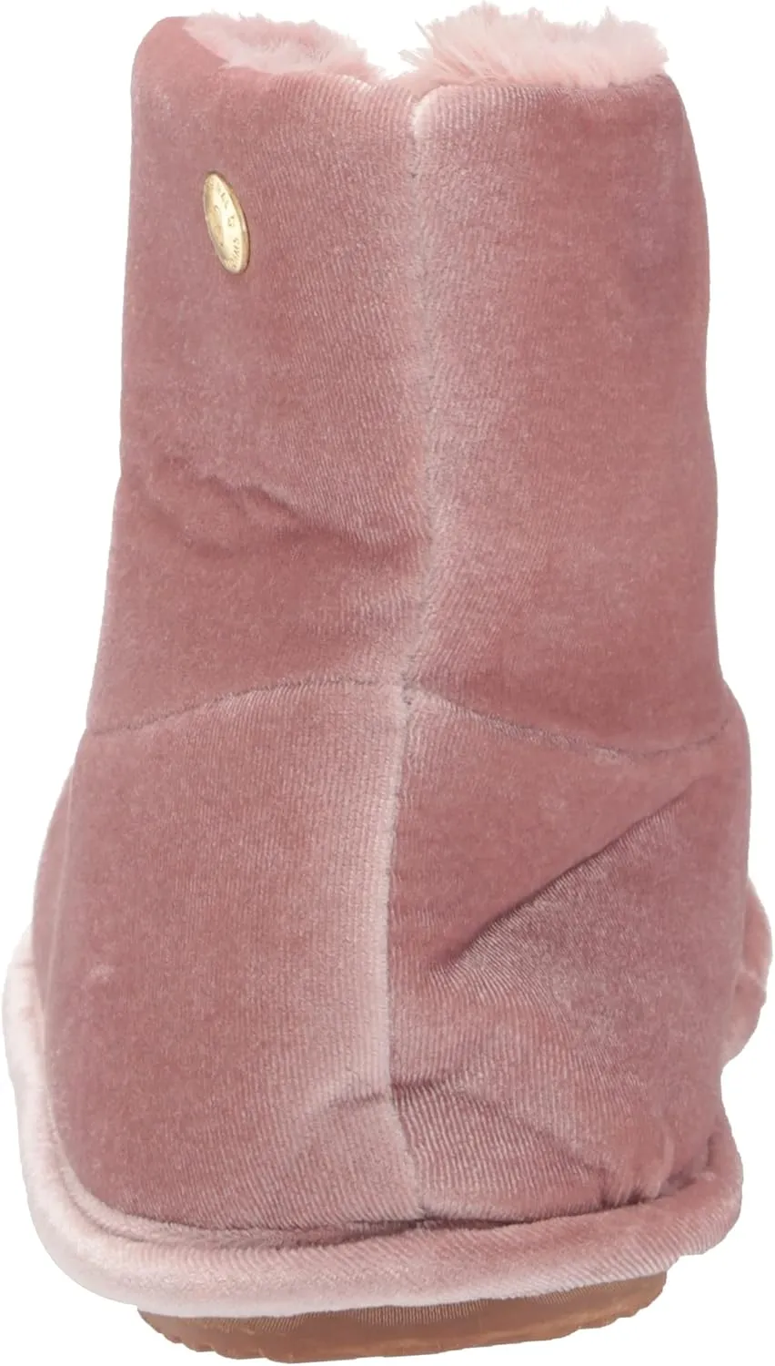 Dearfoams Women's Sara Velour Bootie