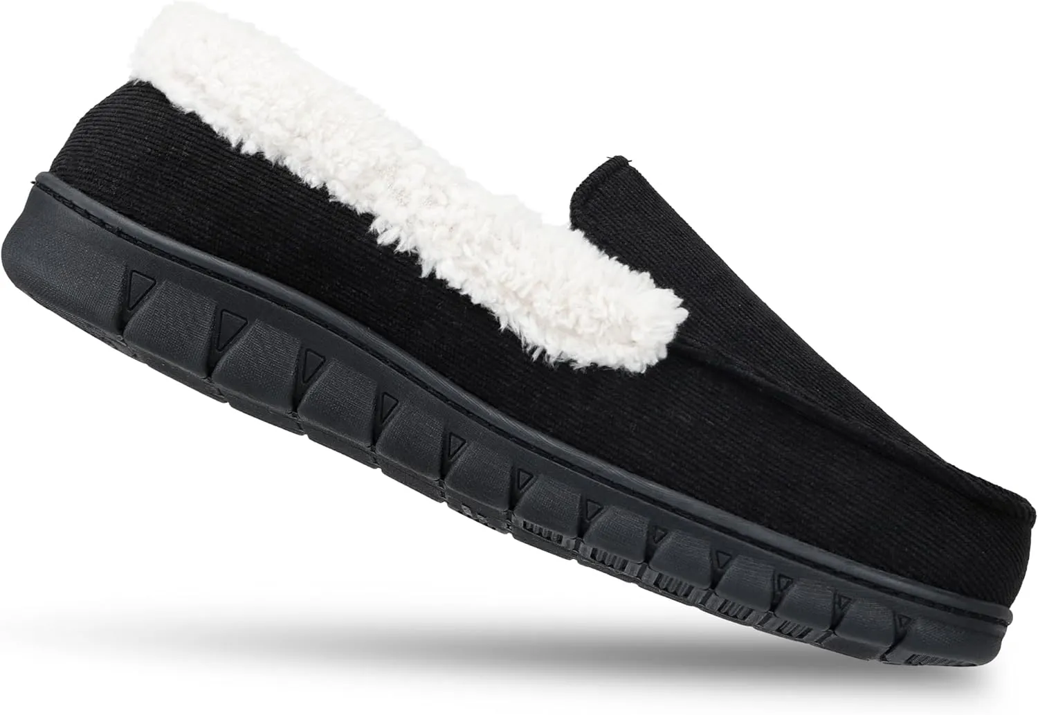 Dickies Men's Closed Back Memory Foam Corduroy Venetian Slipper-Indoor/Outdoor Sole, Machine Washable