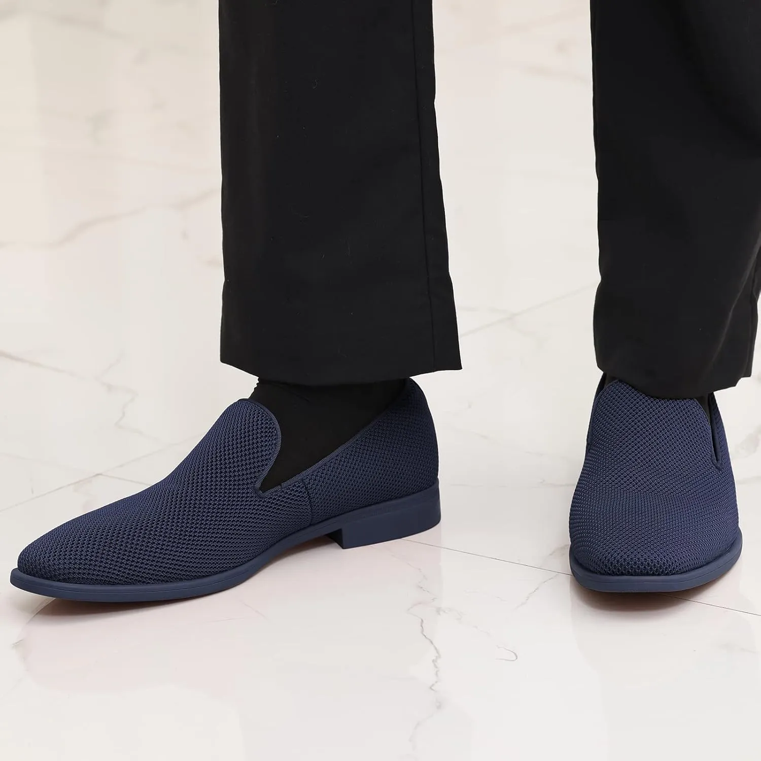 Dirk Dress Shoes for Men Tuxedo Shoes Slip-On Loafer Casual Oxford Shoes Fashion Lightweight