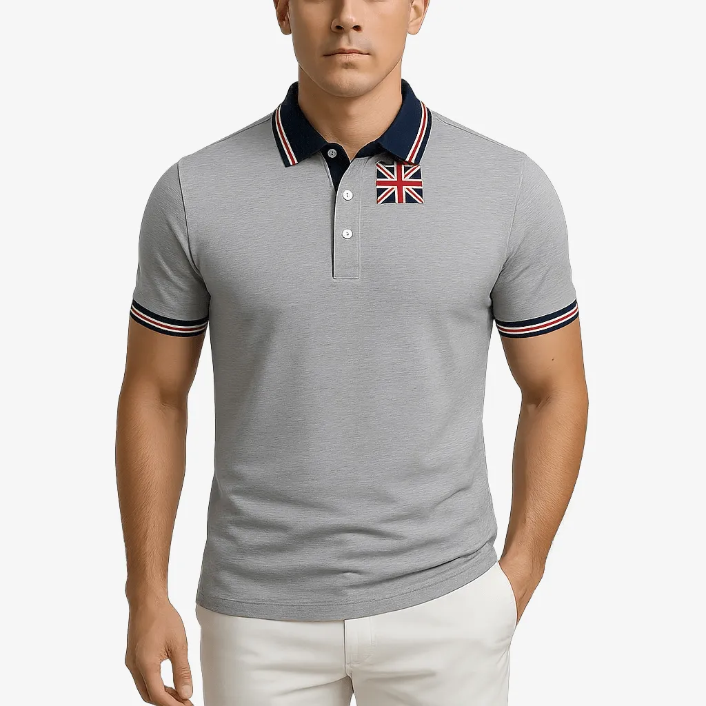 Domoir | British Embroidered Polo Shirt