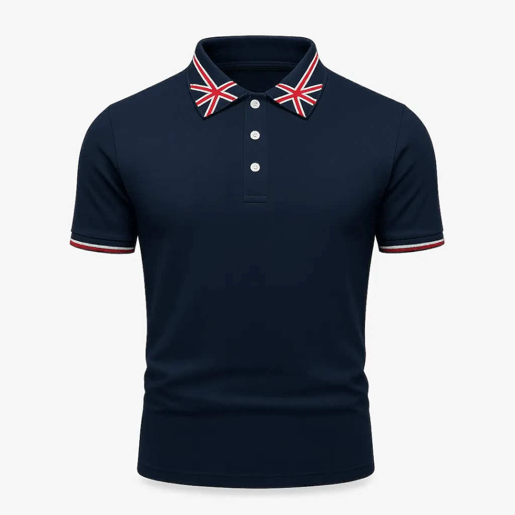Domoir | British Embroidered Polo Shirt