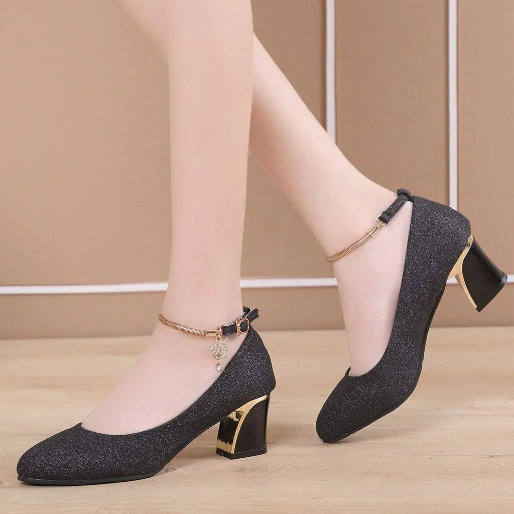 Dressy Loafers for Women 2024 Women's Dressy Strappy 2 Inch Low Heel Open Toe Sandals Dress Shoes for Woman Lady Dance Evening Dancing Shoes