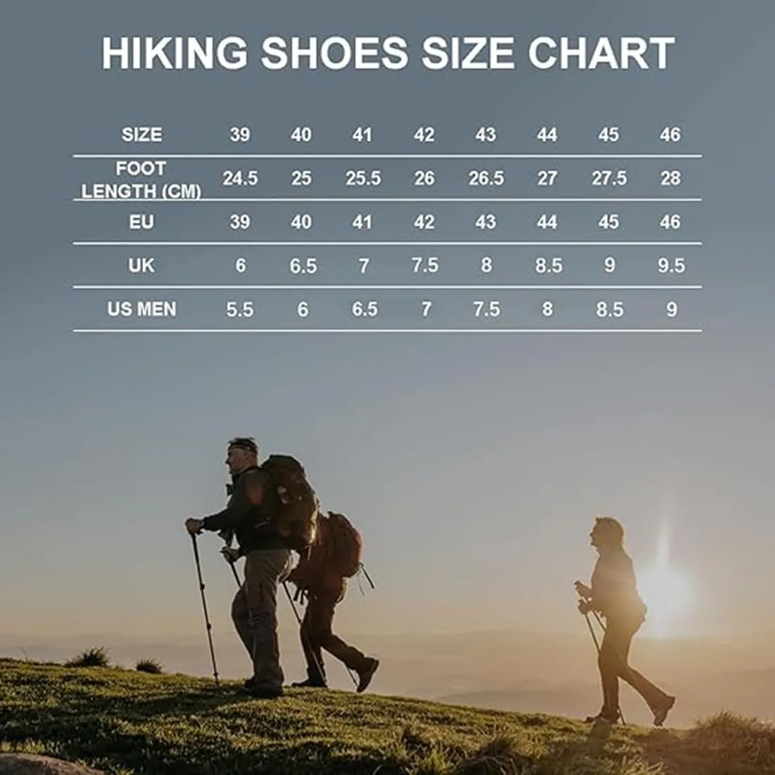 Duddle Orthopedic Shoes for Men Outdoor Breathable Walking Sneakers Lightweight Non-Slip Trail Shoes