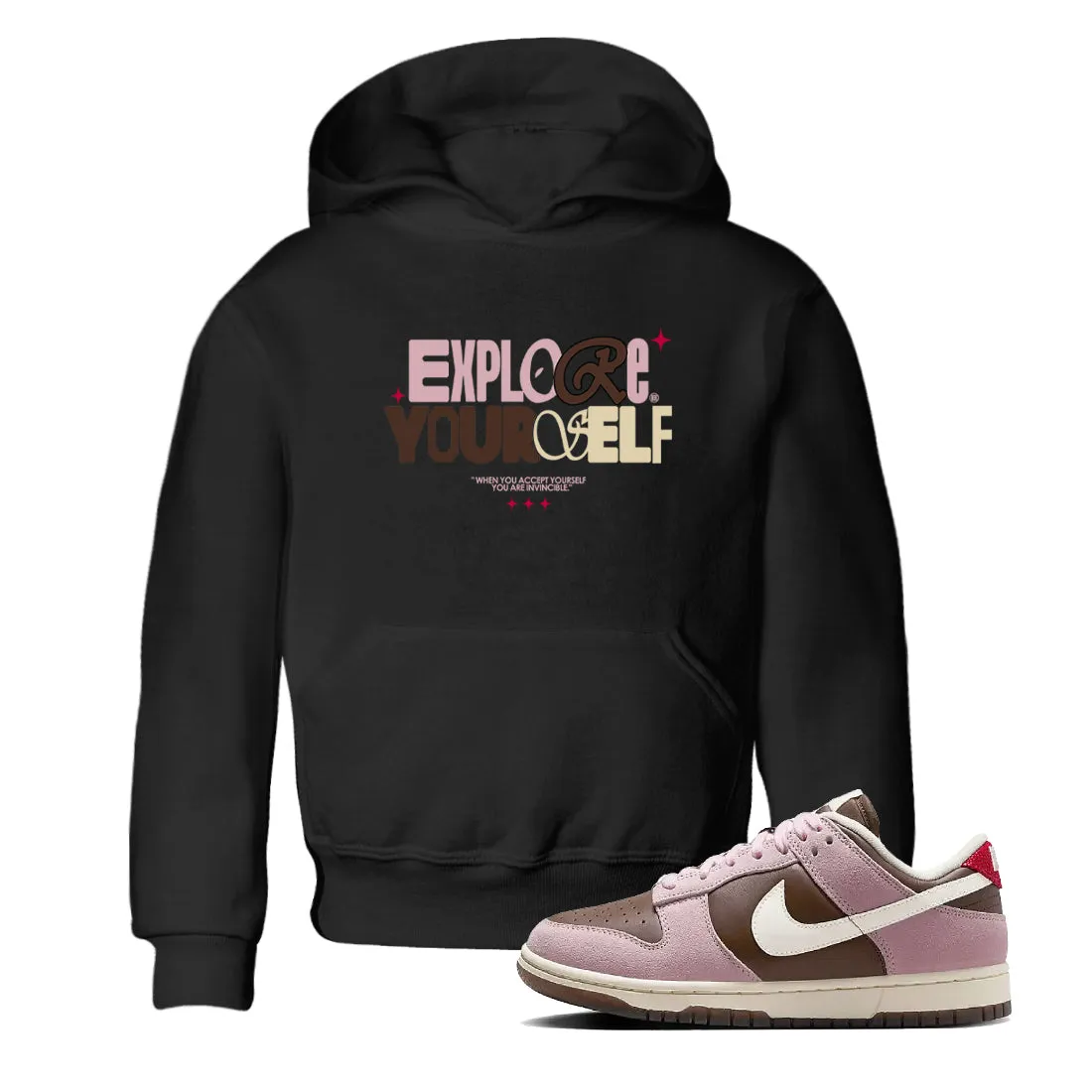 Dunk Wow Flexible And Cacao Kids SNRT - Personalized service Foam Explore Sneaker Pink Tees Yourself