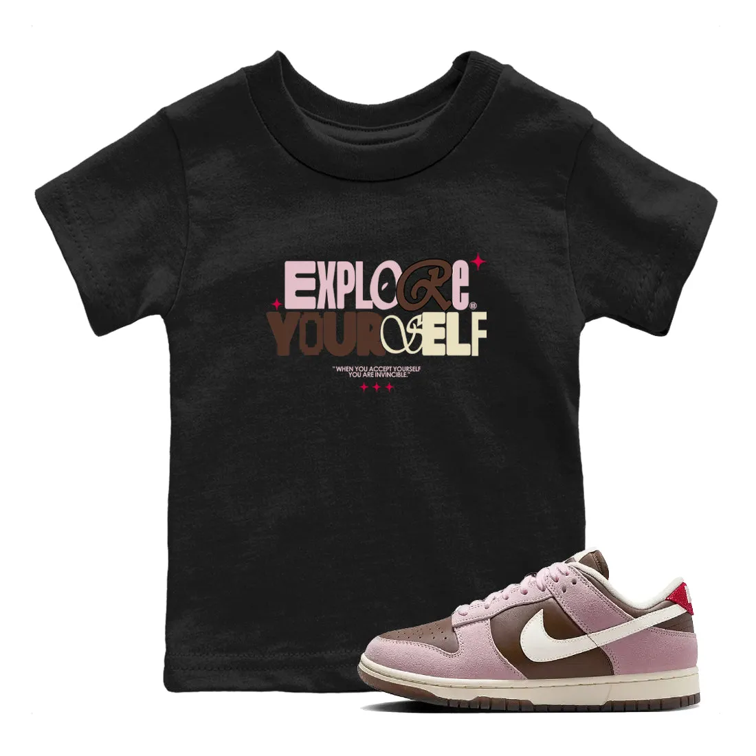 Dunk Wow Flexible And Cacao Kids SNRT - Personalized service Foam Explore Sneaker Pink Tees Yourself