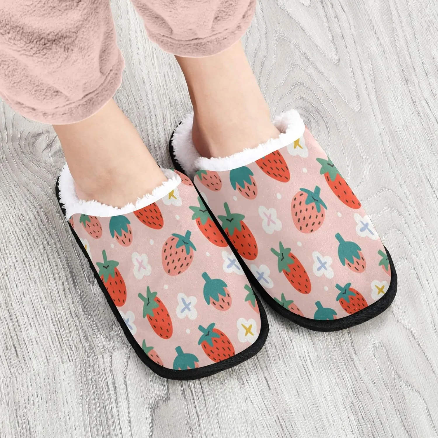 Dussdil Home House Slippers Travel Slipper Soft Memory Foam Slipper Non Slip for Women Men Hotel Bedroom Shoes Slippers