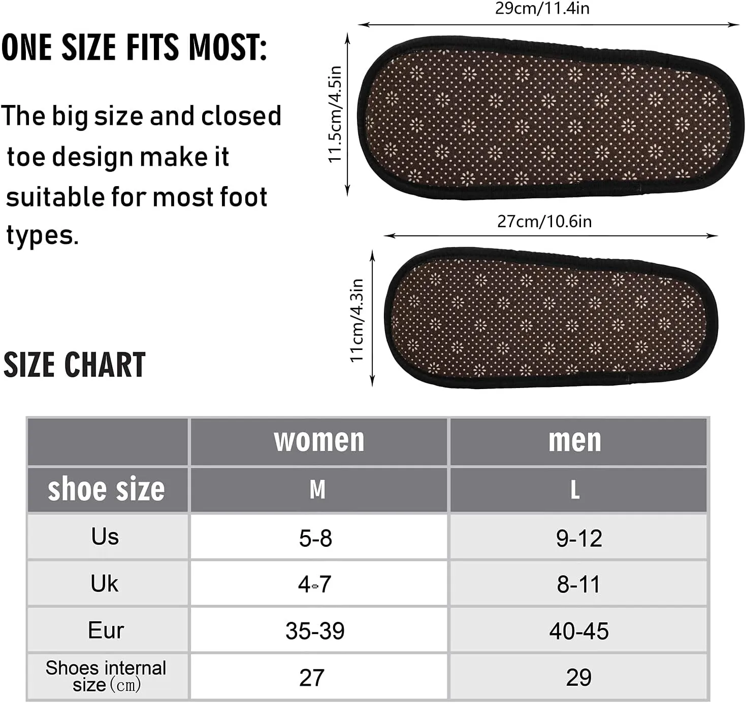 Dussdil Home House Slippers Travel Slipper Soft Memory Foam Slipper Non Slip for Women Men Hotel Bedroom Shoes Slippers
