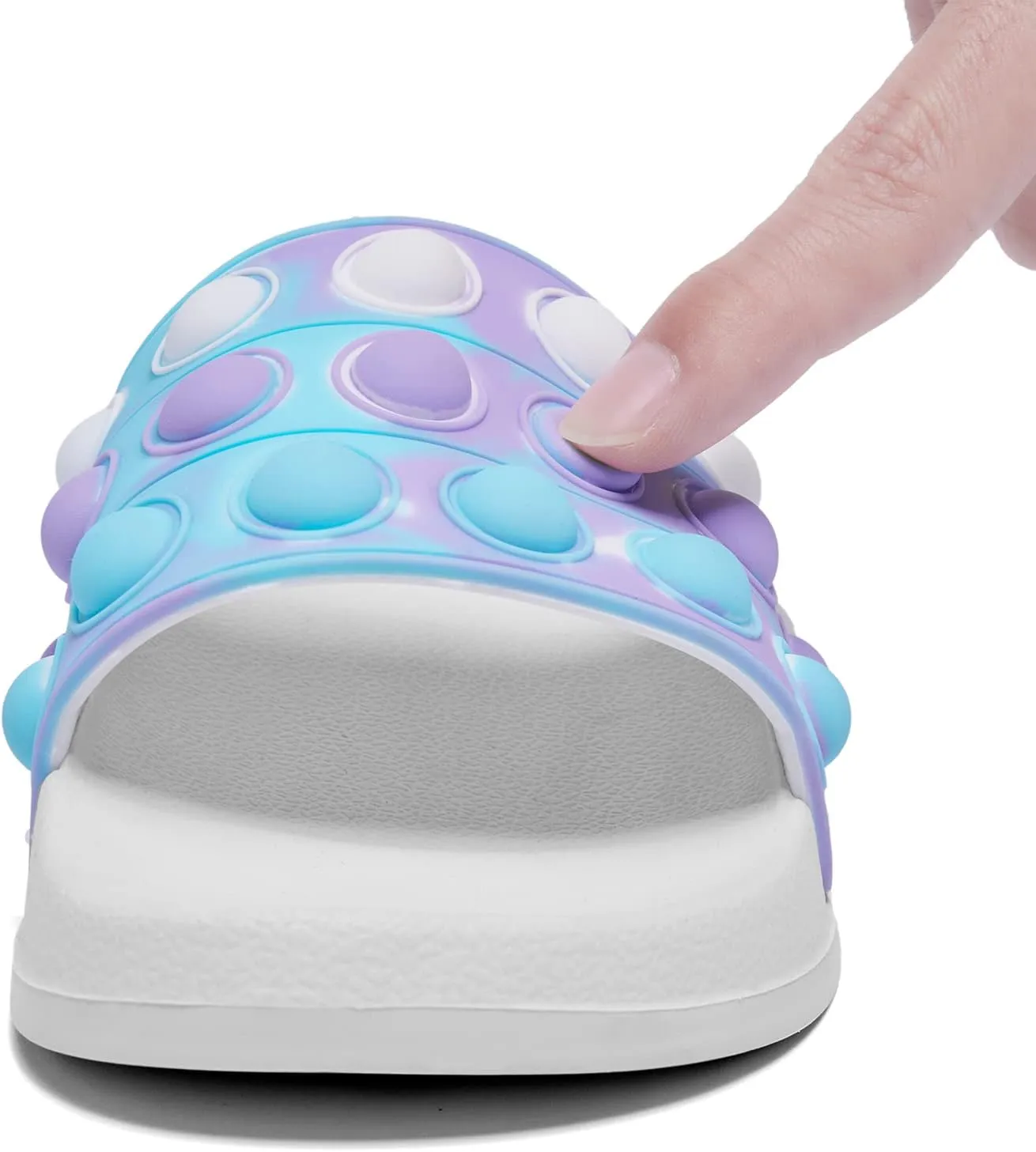 Engtoy Kid Boys Girls Slides Sandals For Kid Unisex Child Slippers Lightweight Non-slip Open Toe Comfy Shower Beach Funny Slide Sandals
