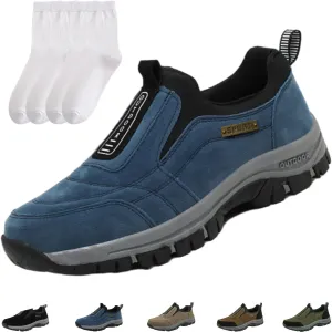 Enjerr Orthopedic Shoes, Anthoern Outdoor Casual Non-Slip Comfy Arch Support Walking Shoes, Slip-On Walking Sneakers