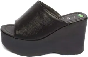 epdavin Women's Simple Comfy Open Toe Platform High Heel Slippers Slides Shoes