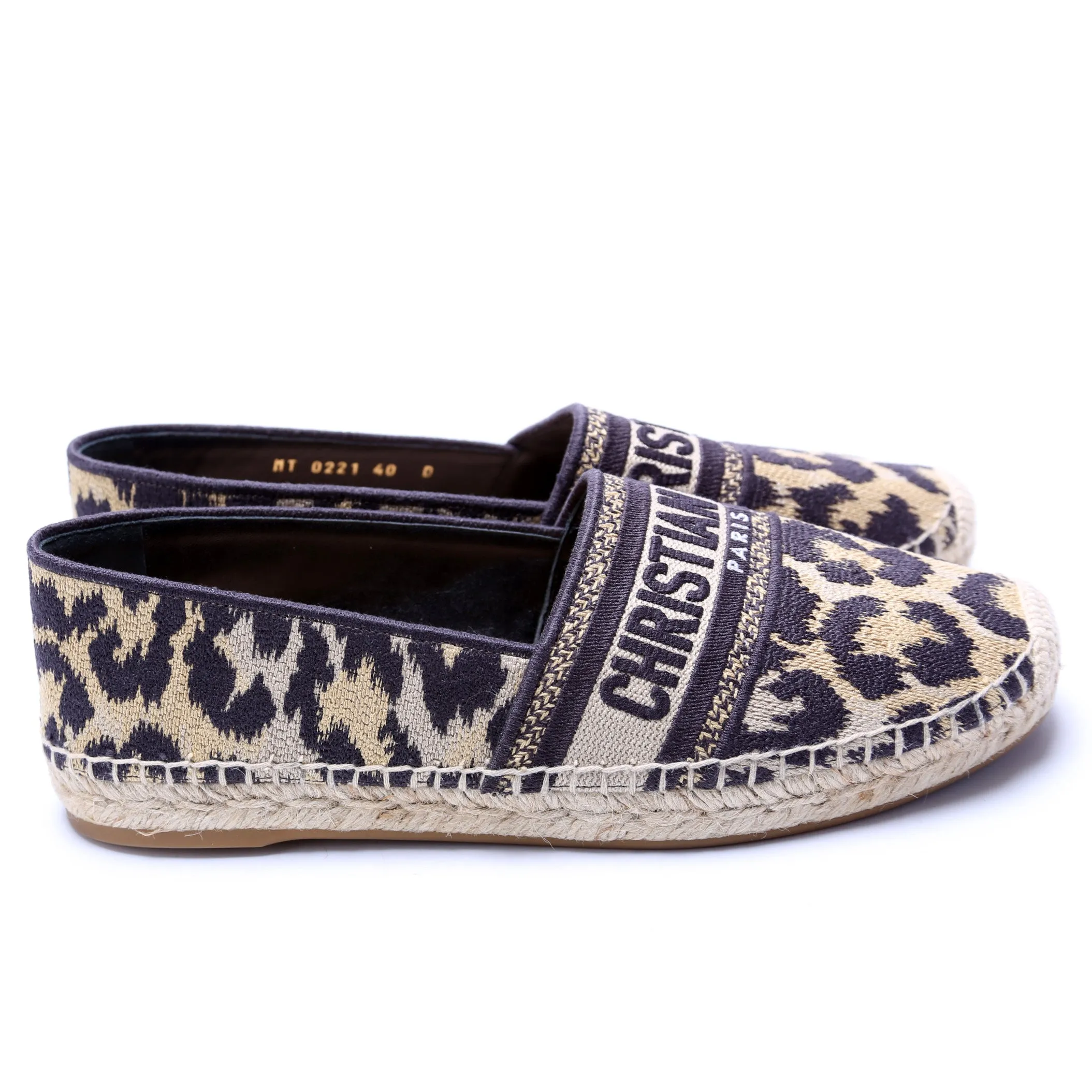 Espadrille Flats Size 40