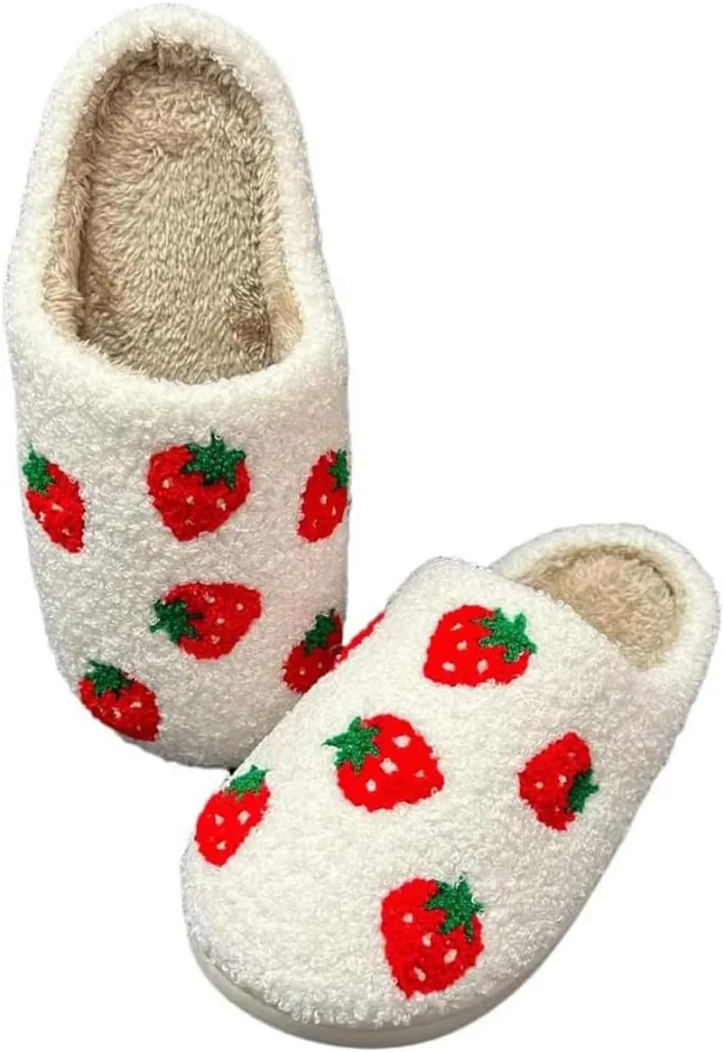 Evil Eyes Slippers For Women Strawberry Slippers Memory Foam Cowboy Cowgirl Hat And Boot Slippers Slip On House Shoes