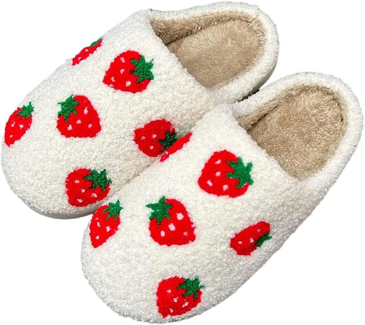 Evil Eyes Slippers For Women Strawberry Slippers Memory Foam Cowboy Cowgirl Hat And Boot Slippers Slip On House Shoes