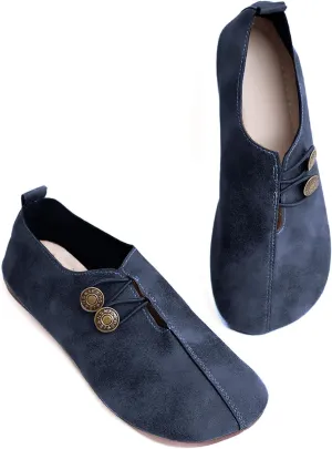 Flats Shoes for Women Casual Wide Toe Suede Clogs Shoe Comfortable Dressy Flats Non Slip Business Work Shoe Elegance Office Shoes Summer Mules House Slip On Slippers