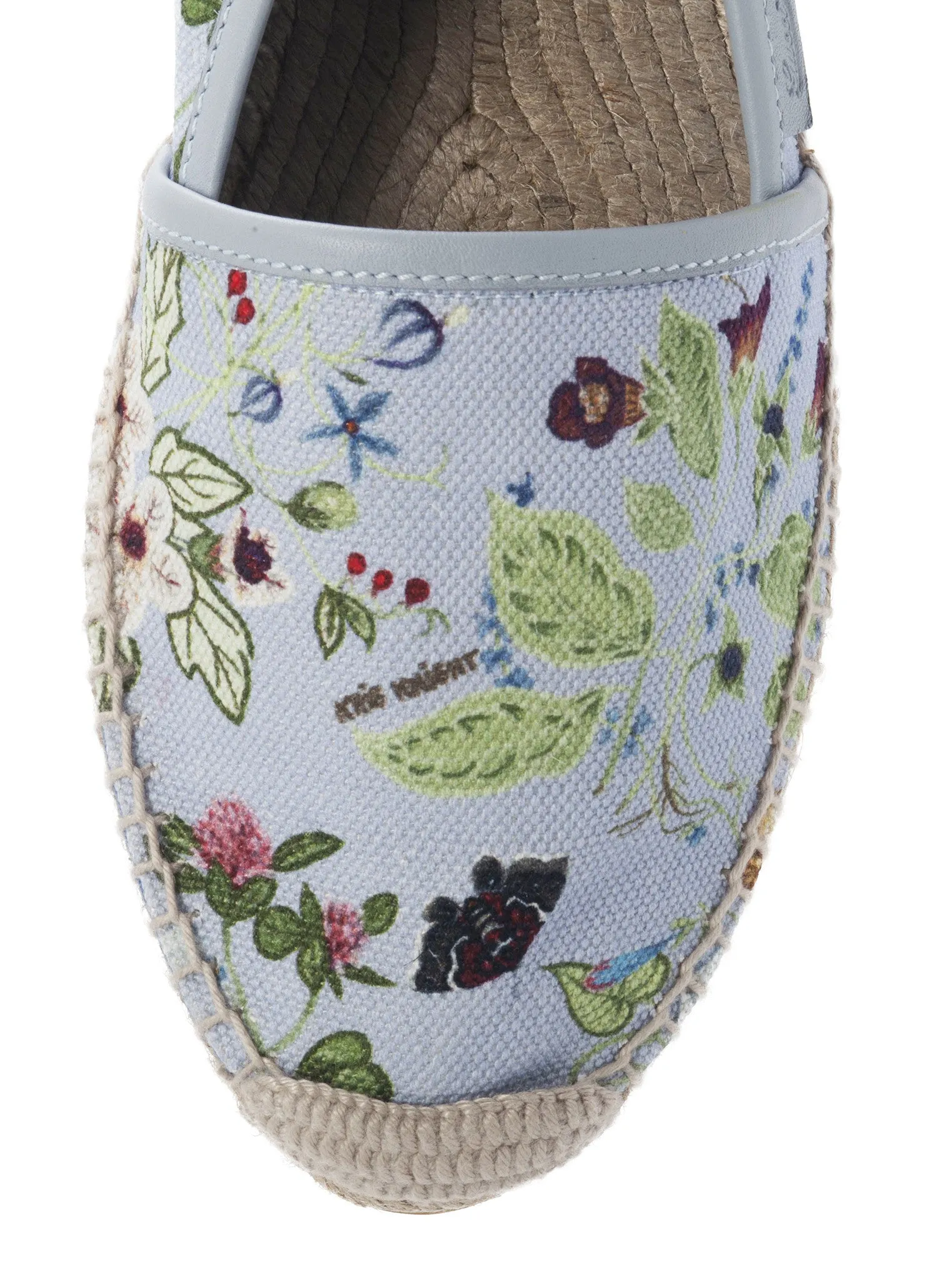Flora Knight Print Canvas Espadrille