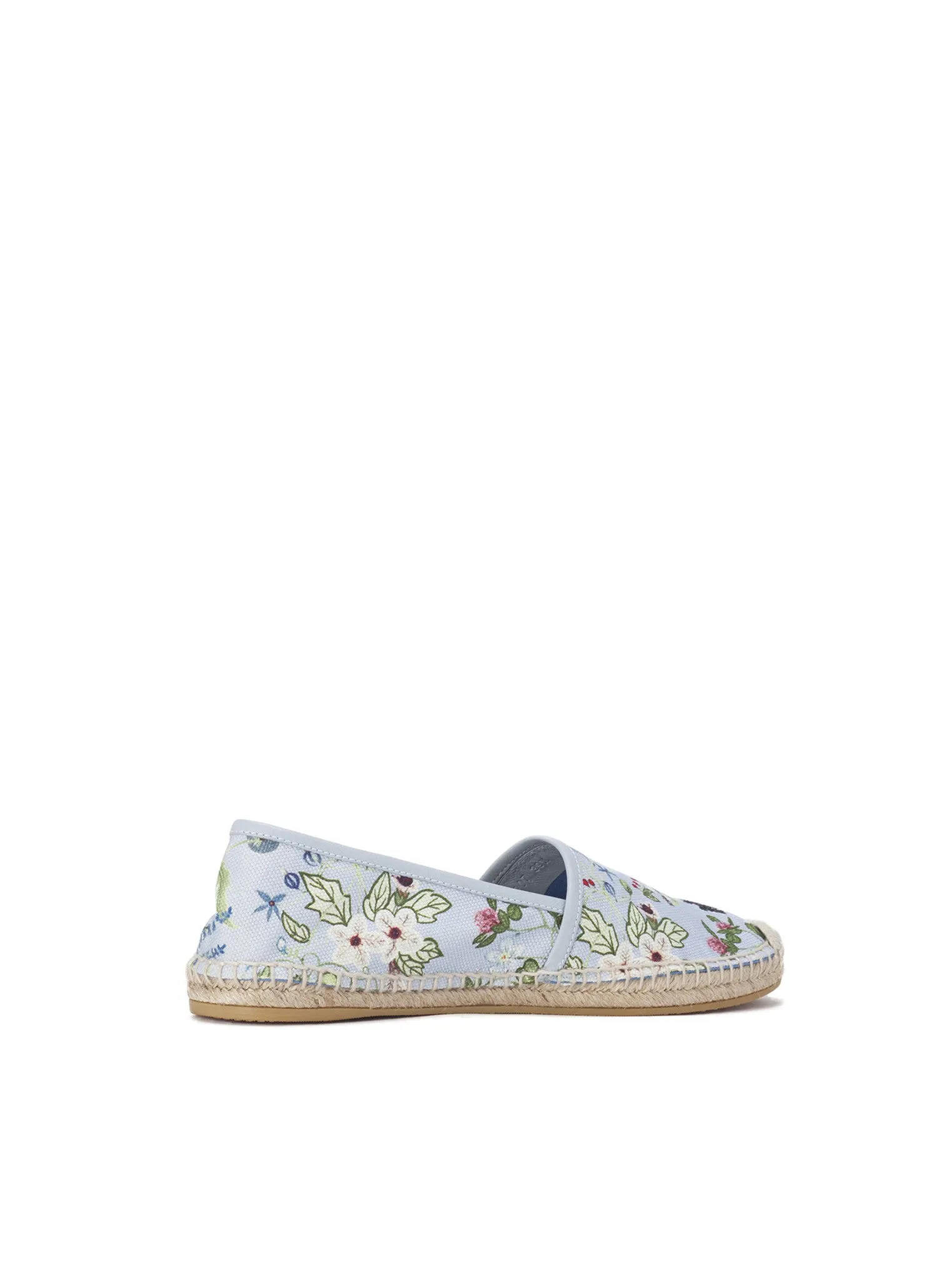 Flora Knight Print Canvas Espadrille