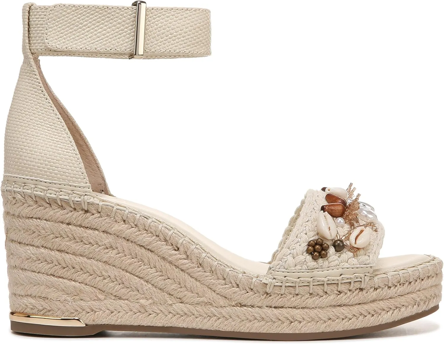 Franco Sarto Women's Classic Espadrille Wedge Sandal