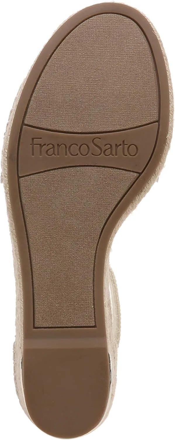 Franco Sarto Women's Classic Espadrille Wedge Sandal