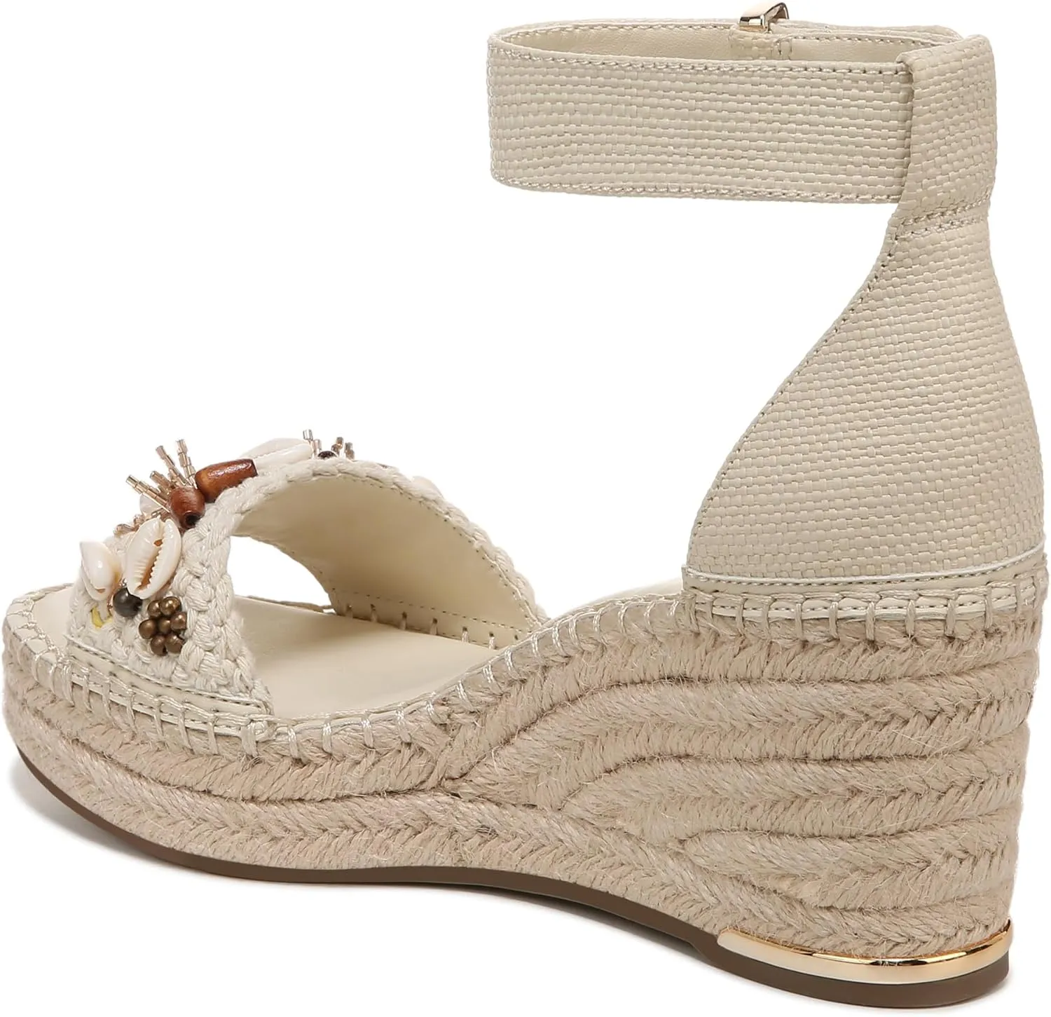 Franco Sarto Women's Classic Espadrille Wedge Sandal