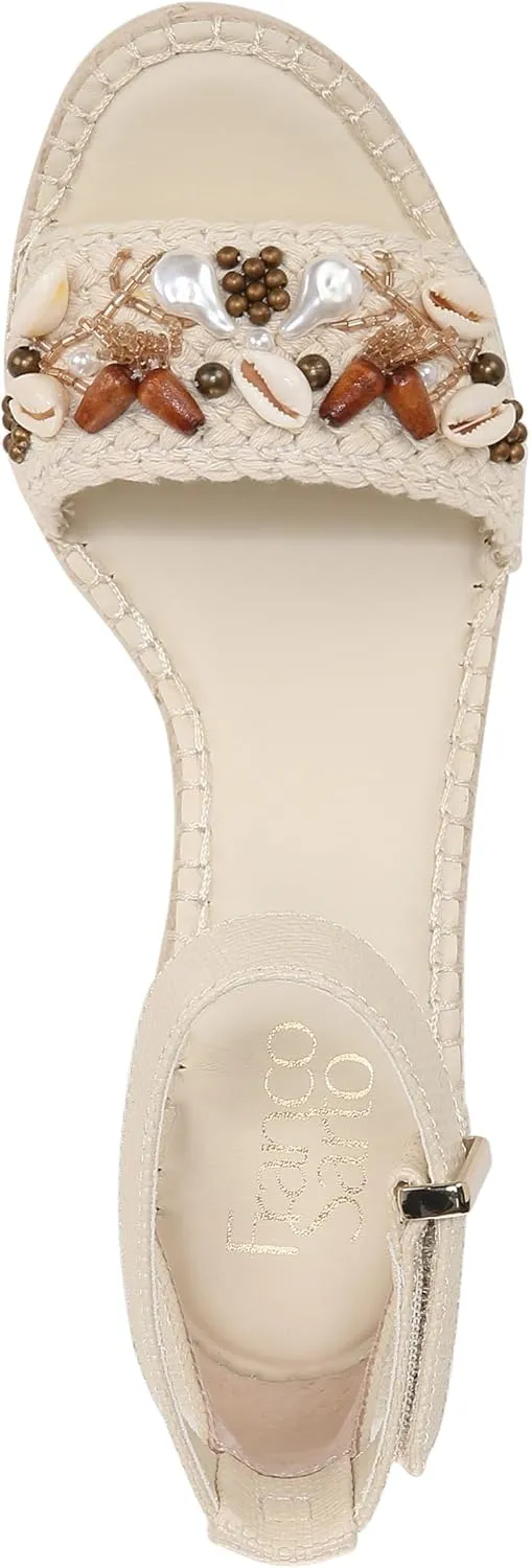 Franco Sarto Women's Classic Espadrille Wedge Sandal