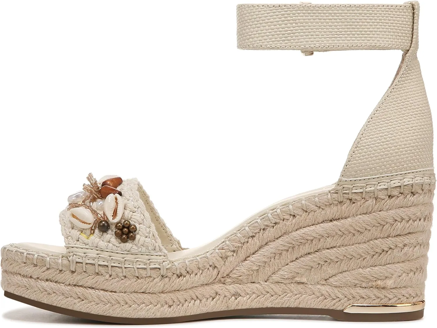 Franco Sarto Women's Classic Espadrille Wedge Sandal