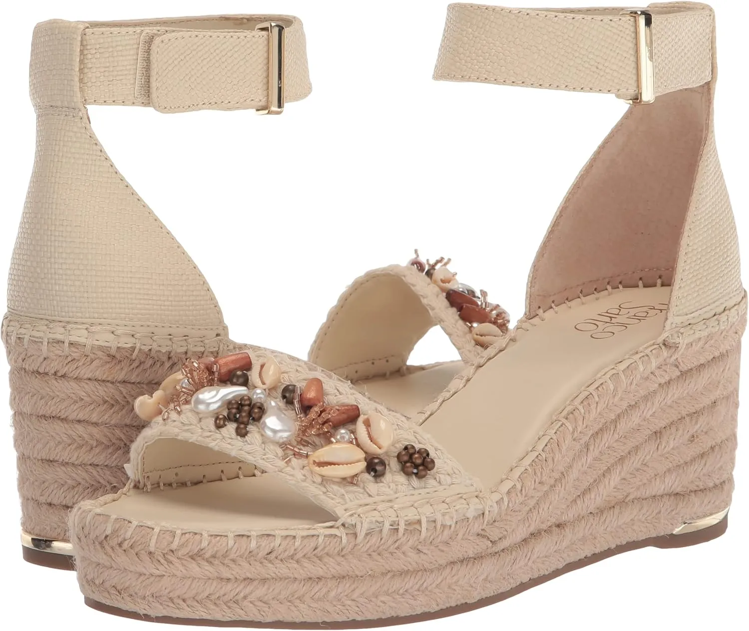 Franco Sarto Women's Clemens Espadrille Wedge Sandal