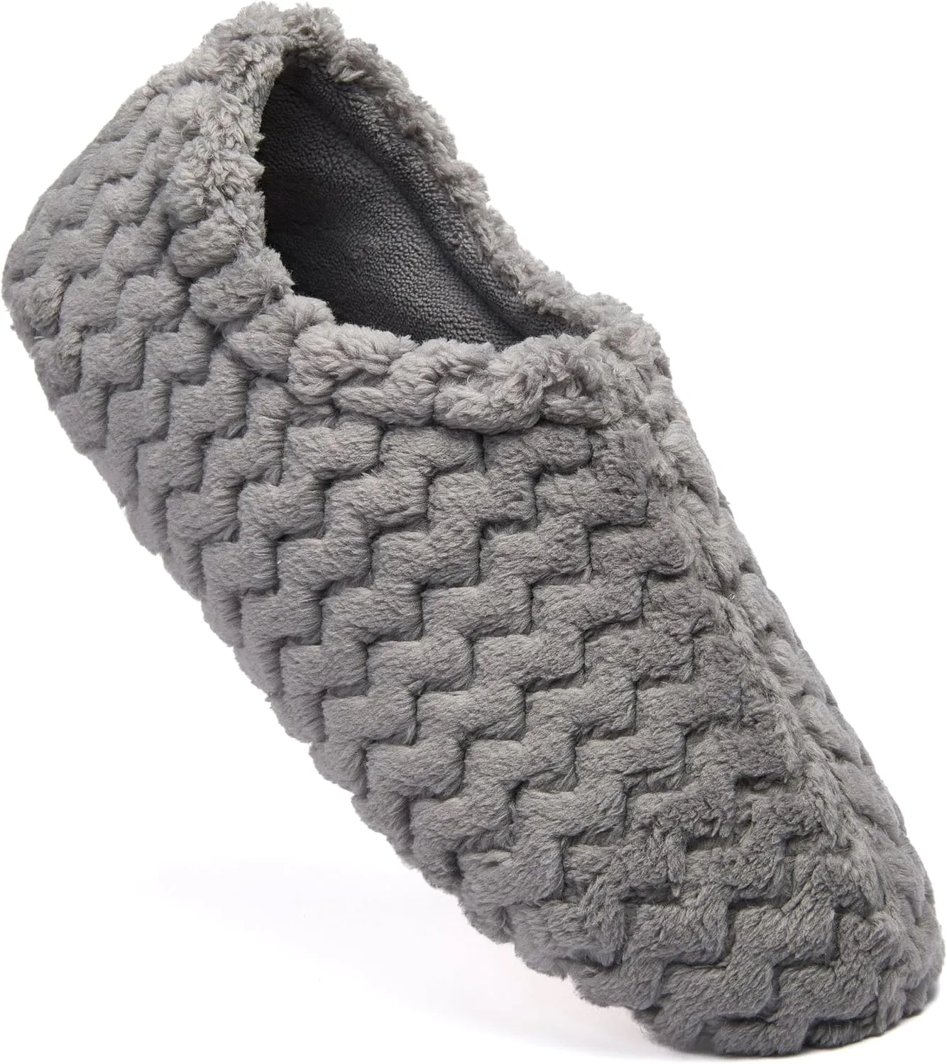 Fruit of the Loom House Slippers For Women, Memory Foam Insole, Indoor Outdoor, Comfy, Chevron