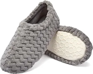 Fruit of the Loom House Slippers For Women, Memory Foam Insole, Indoor Outdoor, Comfy, Chevron