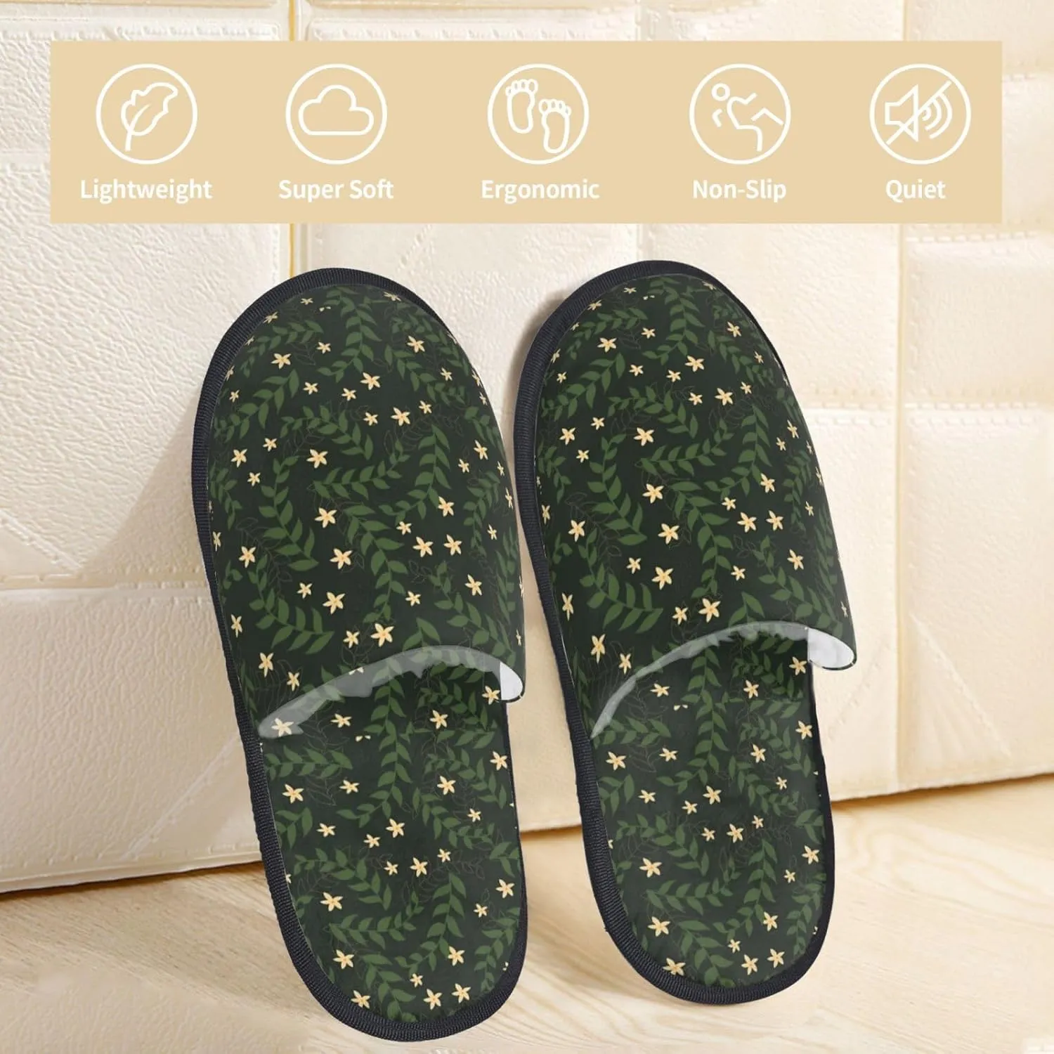 Fuzzy Slip-On Slippers Cozy Warm Bedroom Slippers Indoor House Winter Fall Fluffy Shoes For Women Men Gifts