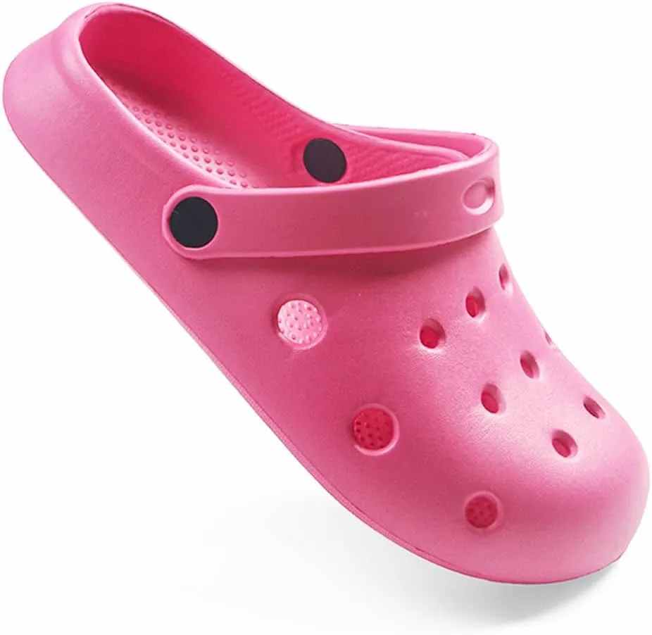 Garden Clogs for Women and Men, Slip On Mules Sandals Comfy Slippers Outside Home Casual Wear Non-Slip Air Cushion Thick Bottom Slides Shoes
