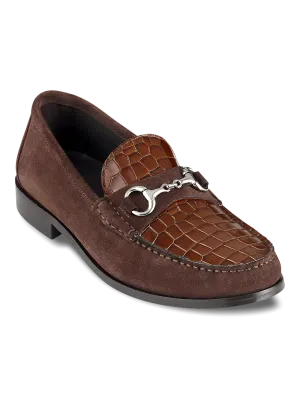 Gino Bit Loafer - Brown