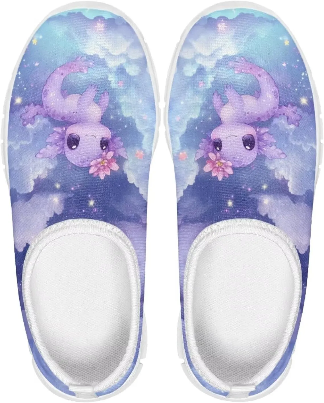 Girls Tennis Shoes Little Kids Slip On Sneakers Trendy Pattern Shoes