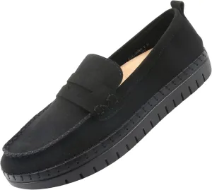 Glolily Elle Loafer Women's Comfort Sneaker - Orthotic Lightweight & Flexible Walking Shoes with Arch Support, Comfortable Casual Fashion Shoes for Women