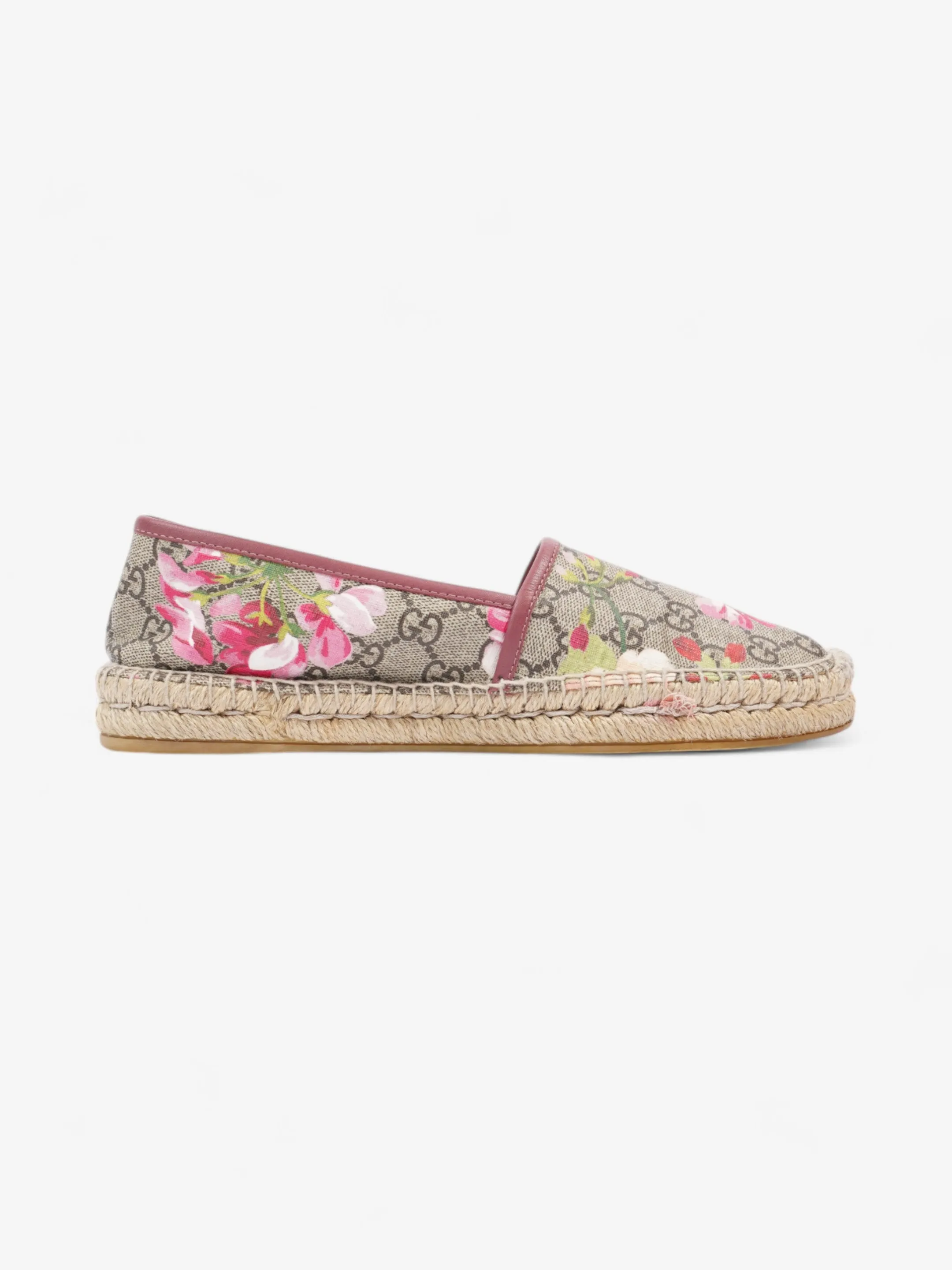 Gucci Bloom Espadrille GG Supreme / Bloom Canvas EU 39 UK 6