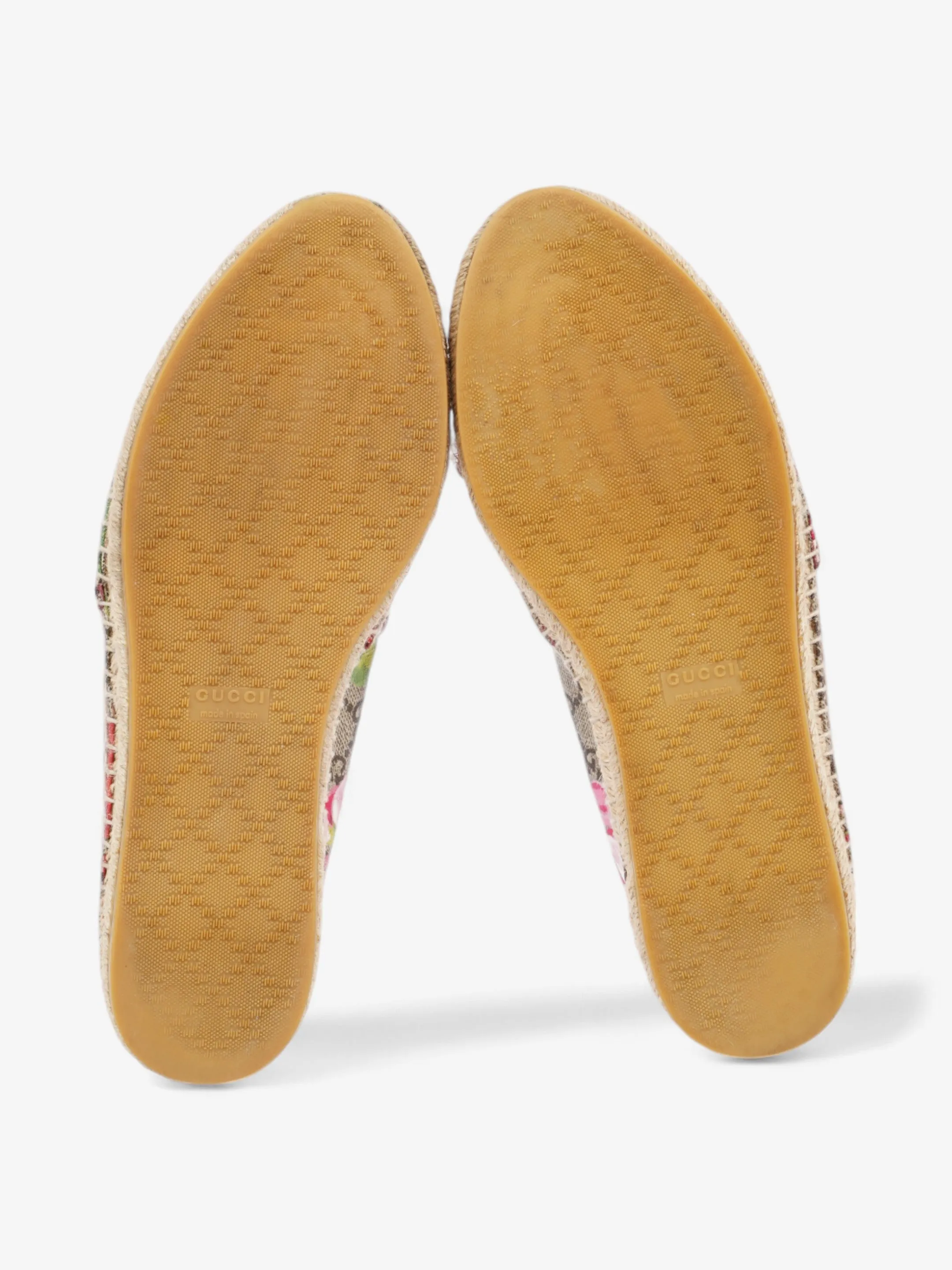 Gucci Bloom Espadrille GG Supreme / Bloom Canvas EU 39 UK 6