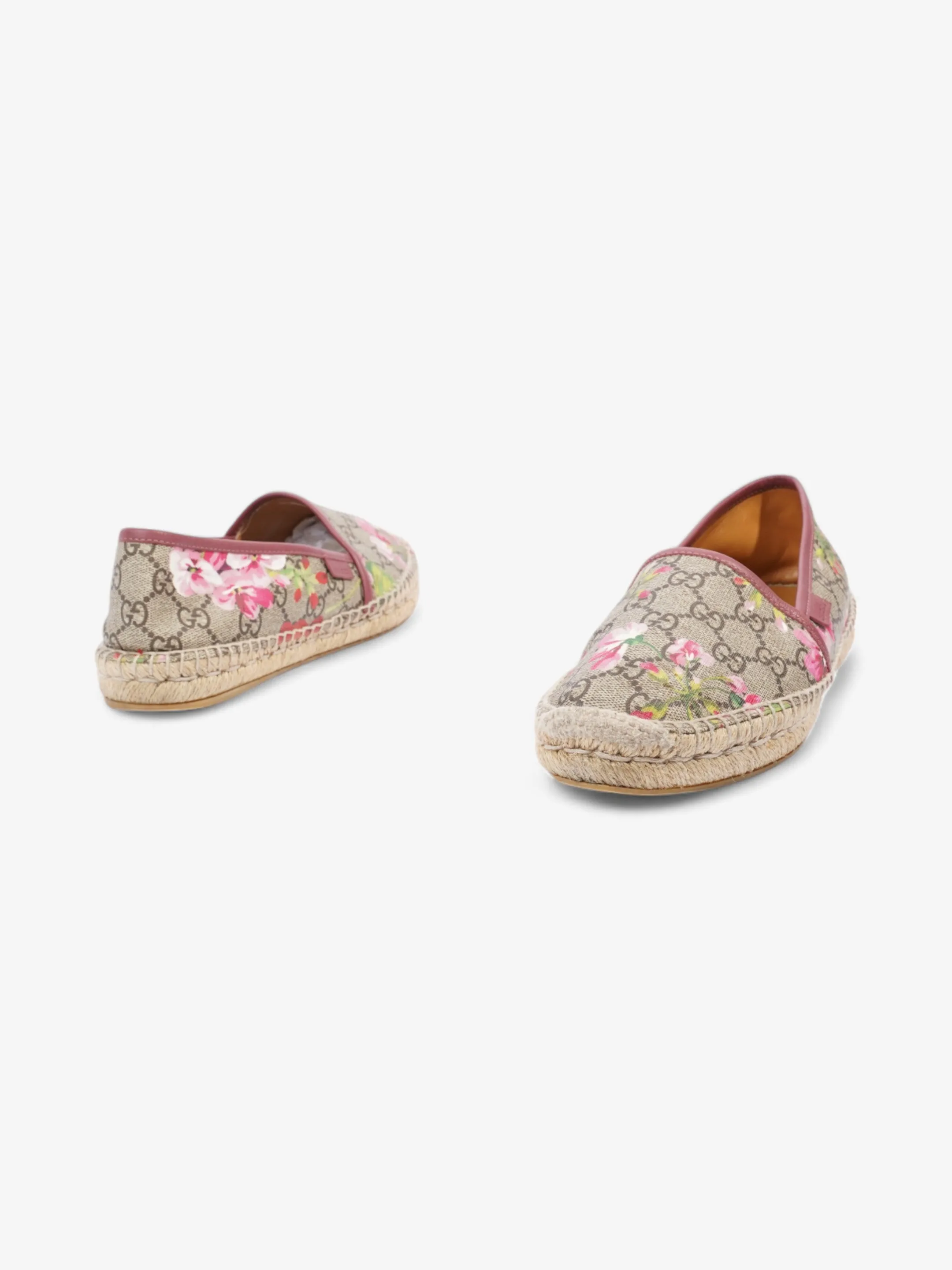 Gucci Bloom Espadrille GG Supreme / Bloom Canvas EU 39 UK 6