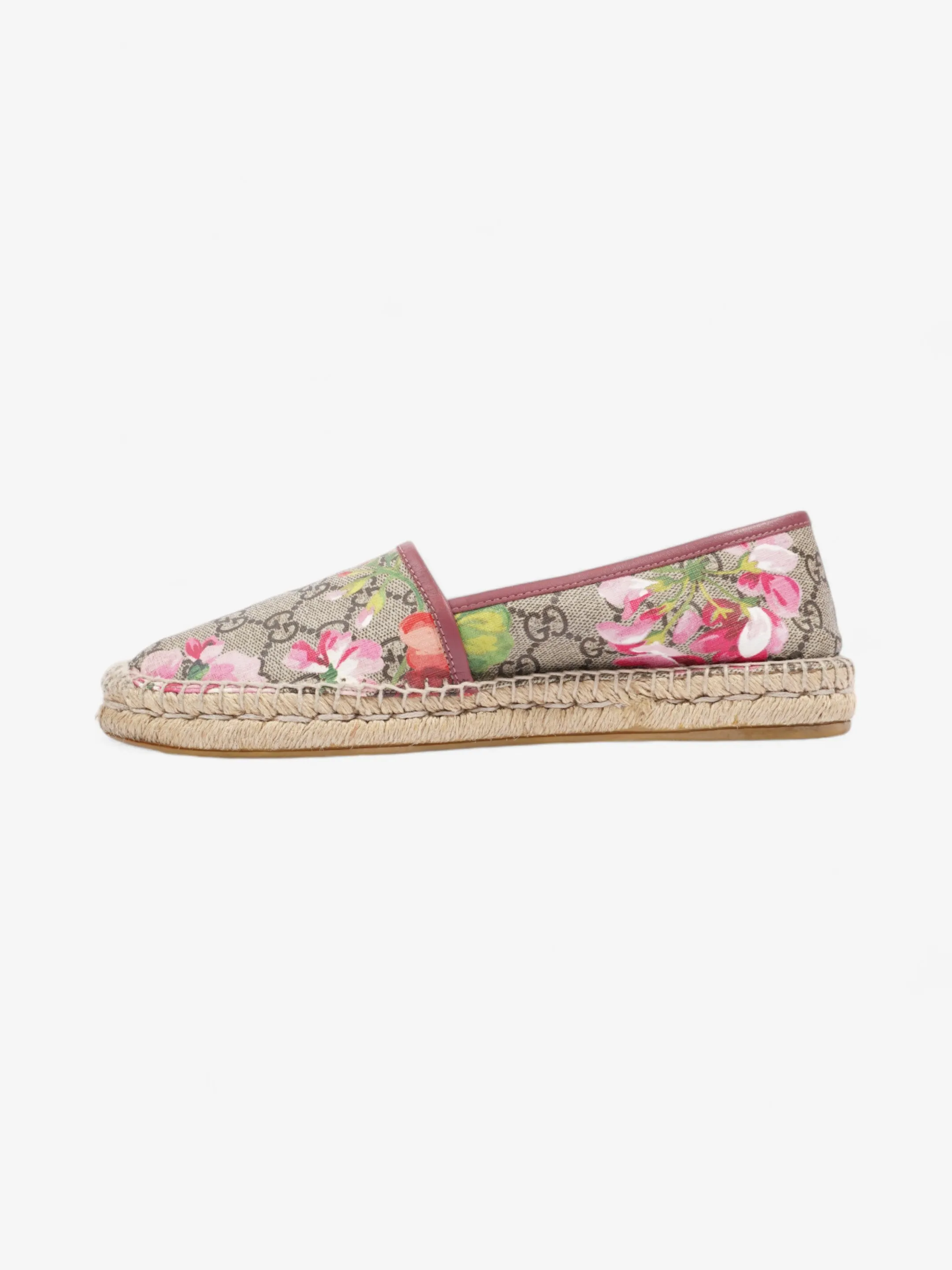 Gucci Bloom Espadrille GG Supreme / Bloom Canvas EU 39 UK 6