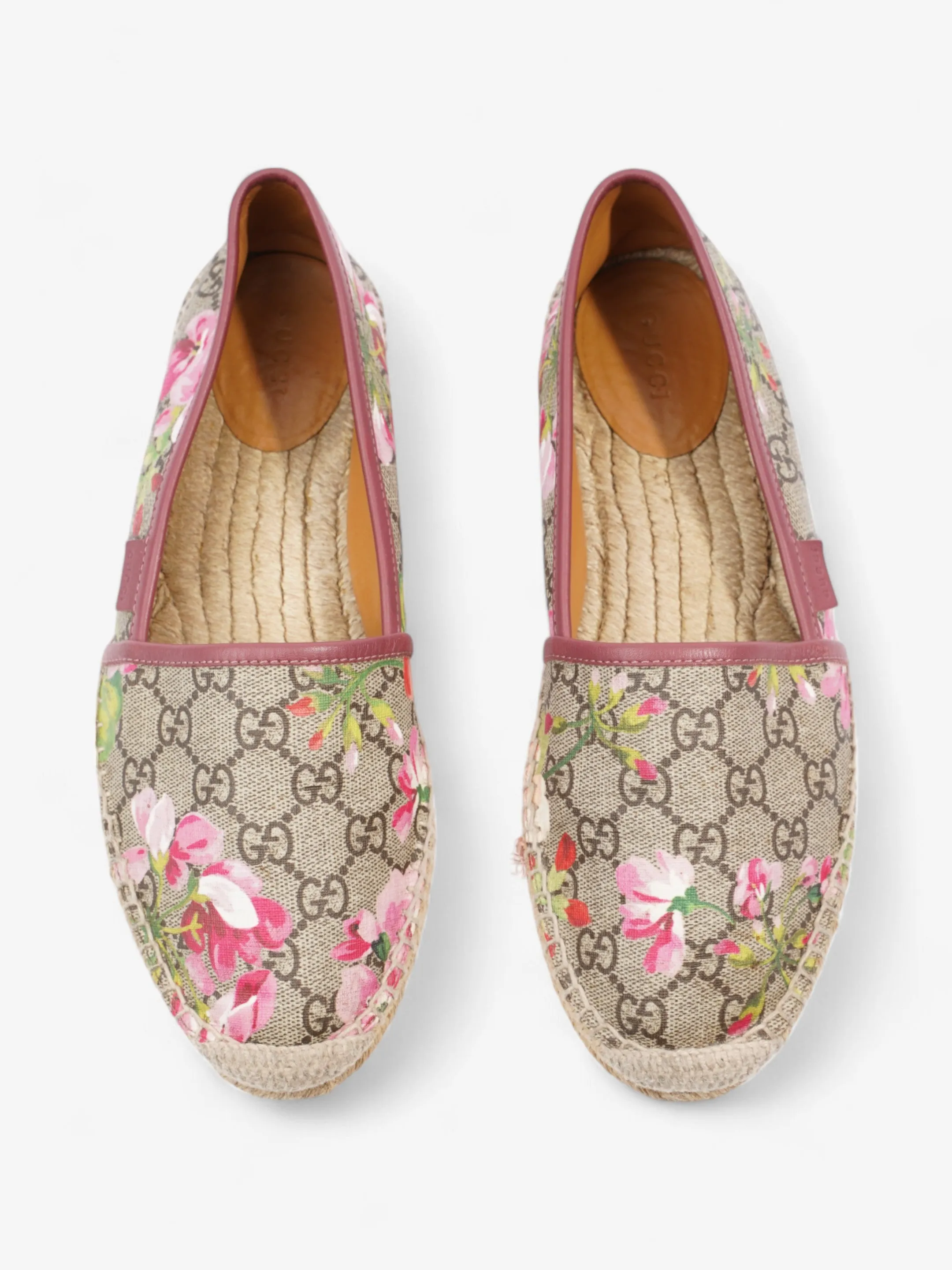 Gucci Bloom Espadrille GG Supreme / Bloom Canvas EU 39 UK 6