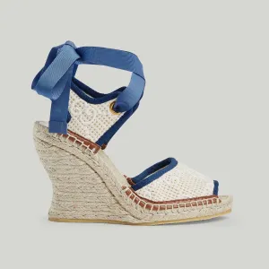 Gucci GG Heeled Espadrille Sandals