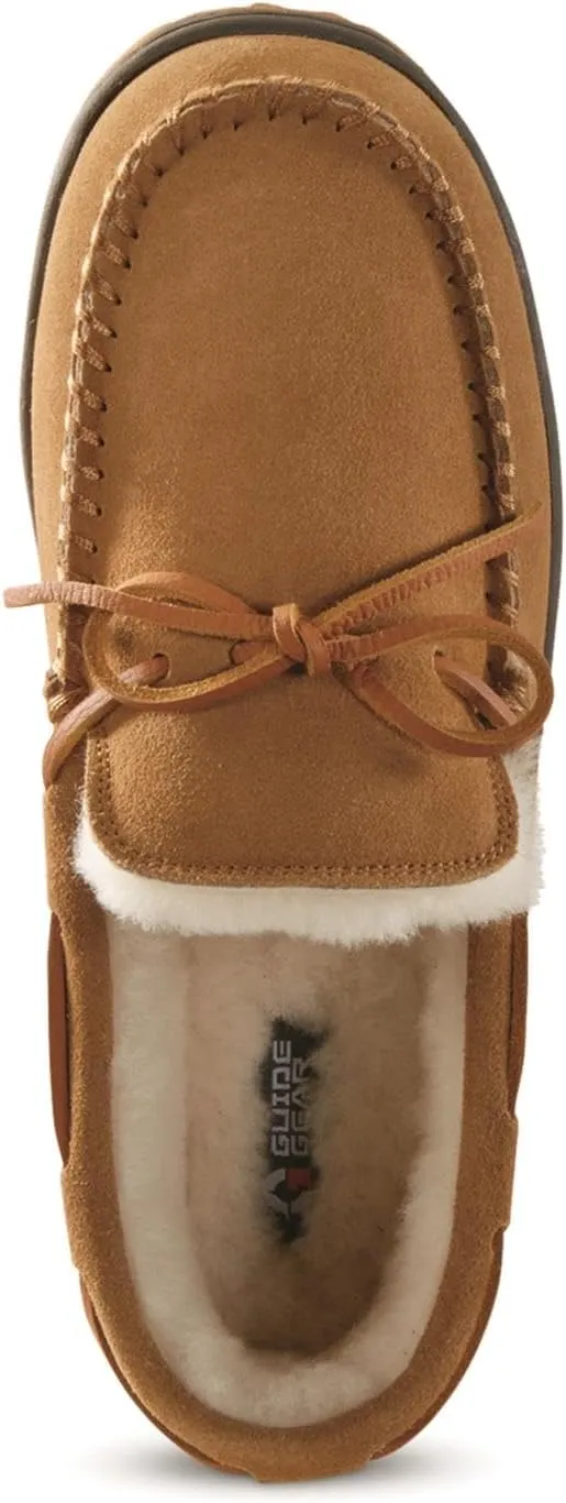 Guide Gear Men's Shearling Moc Slippers